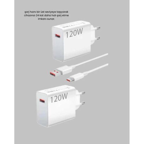 120w Usb-c Şarj Adaptörü Süper Hızlı Şarj Güç Kaynağı Seti
