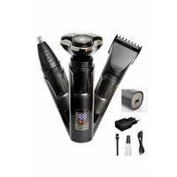 Yüksek Performanslı 3 Başlıklı Profesyonel Şarjlı Islak Ve Kuru Kullanıma Uygun