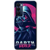 Tecno Camon 18 HD Baskılı Kılıf + 9D Tam Ekran Koruyucu - Darth Vader