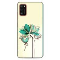 Lopard Samsung Galaxy A41 Uyumlu Kılıf Botanix (95) Back Cover