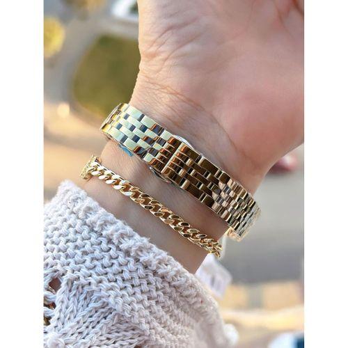 Jg.Polo Club Çelik Kasa & Kordon Kararma Ve Renk Atma Yapmaz Kadın Kol Saati+Bileklik JG015809.3