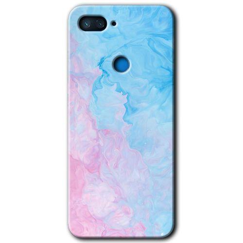 Xiaomi Mi 8 Lite HD Baskılı Kılıf + 9D Tam Ekran Koruyucu - Blue Art