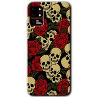 Reeder S19 Max Kılıf HD Desen Baskılı Arka Kapak - Kurukafa Aşk