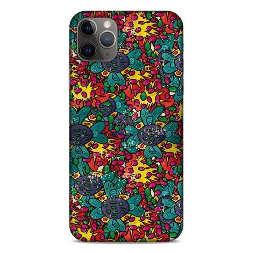Lopard Apple Iphone 11 Pro Max Uyumlu Kılıf Soyut Sanat (29) Baskılı Arka Koruma Kılıfı