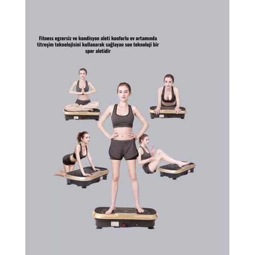 Vücut Şekillendirmeye Yardımcı Titreşimli Spor Platformu