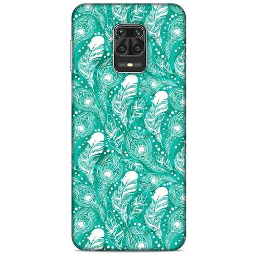 Xiaomi Redmi Note 9S Kılıf Desenli Özel Seri Tüyler (45) Liquid Air Kılıf