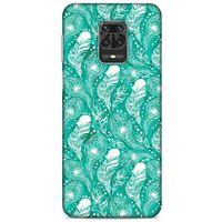 Xiaomi Redmi Note 9S Kılıf Desenli Özel Seri Tüyler (45) Liquid Air Kılıf