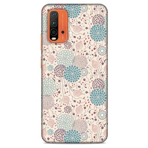 Lopard Xiaomi Redmi 9T Uyumlu Kılıf Botanix (65) Antişok Kılıf