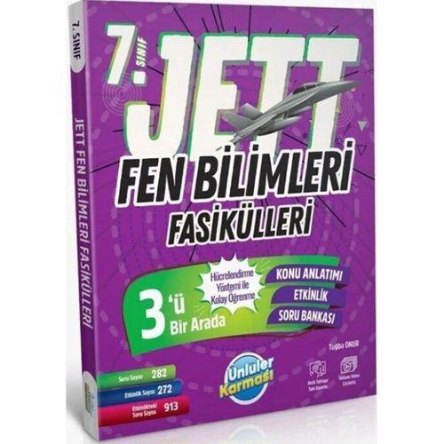 7. Sınıf Fen Bilimleri JETT Soru Fasikülleri Ünlüler Yayınları