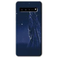 Potkal Hediye Fabrikası Samsung Galaxy S10 Plus Kılıf HD Desen Baskılı Arka Kapak - Gecenin Kraliçesi
