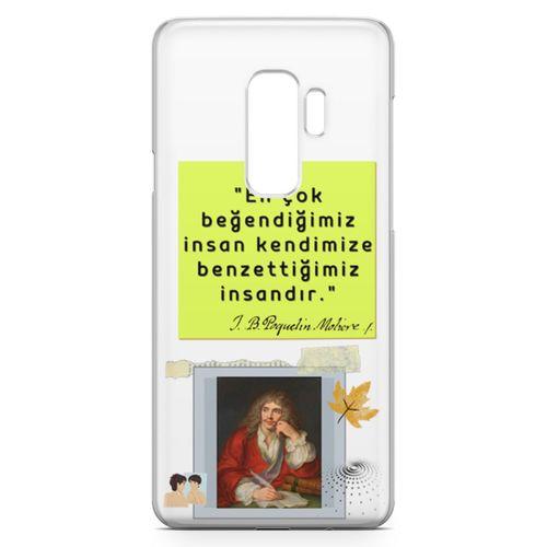 Samsung Galaxy S9 Plus Kılıf Caps Moliere Arka Kapak Koruma Desenli Full Koruyucu