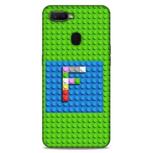 Lopard Oppo Ax7 Uyumlu Kılıf BloX (16) Kalın Kılıf F Harfi