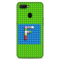 Lopard Oppo Ax7 Uyumlu Kılıf BloX (16) Kalın Kılıf F Harfi
