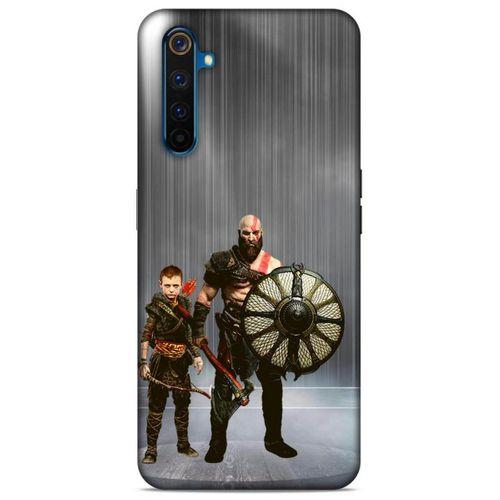 Lopard Oppo Realme 6 Pro Uyumlu Kılıf GameX (29) Arka Koruma Kılıfı God War