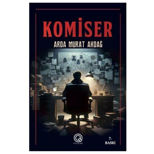Q Yayınları - Komiser adlı Kitap Arda Murat Akdağ Ciltli