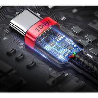 Baseus Cafule PD2.0 100W flash Şarj Usb Type-C Kablo (20V 5A) 2 Metre