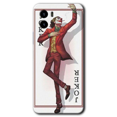 Vivo Y15s Kılıf HD Desen Baskılı Arka Kapak - Joker İskambil + Kırılmaz Cam