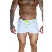 Erkek Beyaz Mini Mayo Short