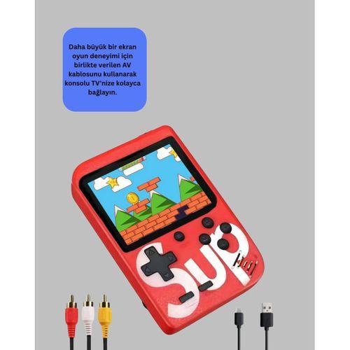 Çocuklar İçin 400 Retro Oyunlu Konsol