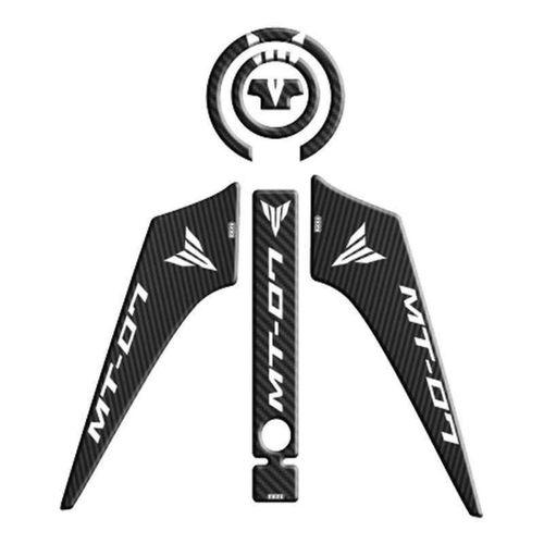 YAMAHA Yamaha Mt07 2014 - 2017 Uyumlu Tank Pad Set 004