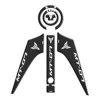YAMAHA Yamaha Mt07 2014 - 2017 Uyumlu Tank Pad Set 004