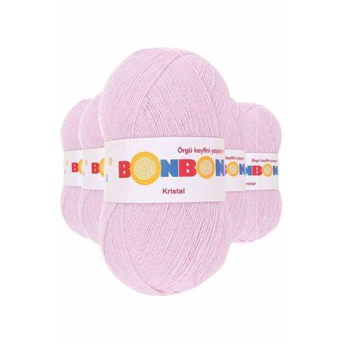 5 Adet Kristal El Örgü Lif İpi Lila 98332