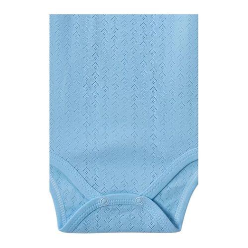 Mavi Askılı Body Zıbın 7-12 YAŞ Çocuklar İçin (3 ADET) Alttan Çıtçıtlı Özel Gereksinimli-D