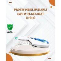 1500w Taşınabilir Buharlı Ütü | Tüm Kumaşlara Uygun, Aksesuar Setli, Kompakt Tasarım
