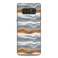 Samsung Galaxy Note 8 Uyumlu Kılıf Romans (14) Lansman Kılıf Beyaz Gri