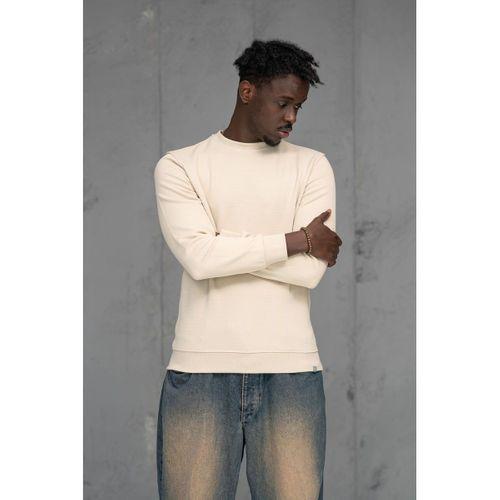 FBI Slimfit Nokta Armürlü Sıfır Yaka Pamuklu Kazak