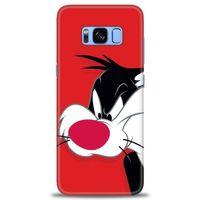 Samsung Galaxy S8 Plus Kılıf HD Baskılı Kılıf - Sylvester + Tam Ekran Koruyucu