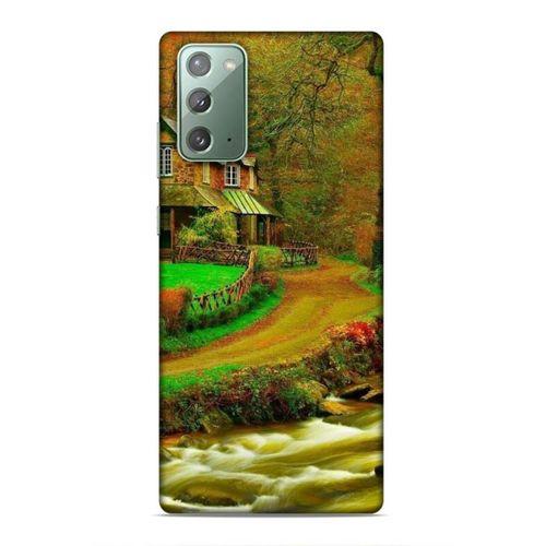 Samsung Galaxy Note 20 Uyumlu Kılıf Azarbaijan (48) Bumper Kılıf Orman Evi