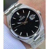 Wesse WWG209501 Quartz Çelik Gri Siyah Kadran 40 mm Erkek Kol Saati