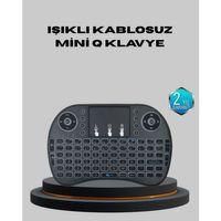 Aydınlatmalı Touchpad’li Q Klavye – Türkçe Karakterli, Usb Bağlantılı, Numerik Tuş Takımı