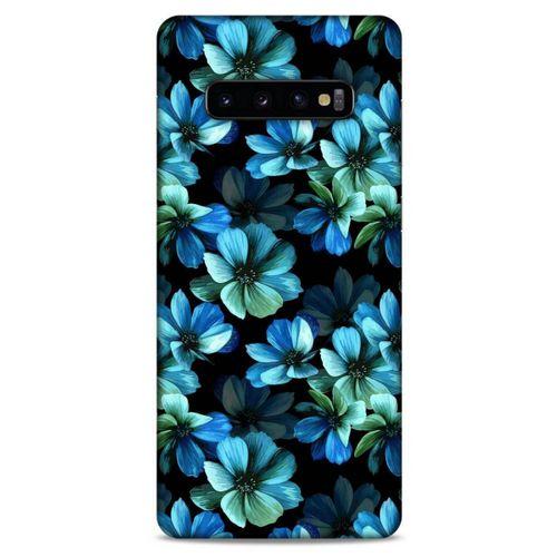 Samsung Galaxy S10 Plus Uyumlu Kılıf Mavi Delisi (44) Tough Armor Kılıf Bahar