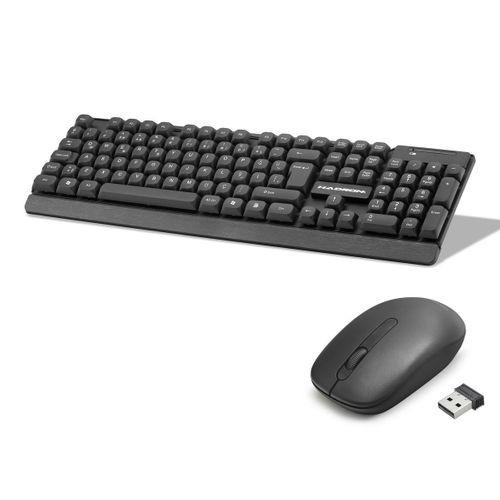 Kablosuz Klavye Ve Mouse Seti - Siyah HD843