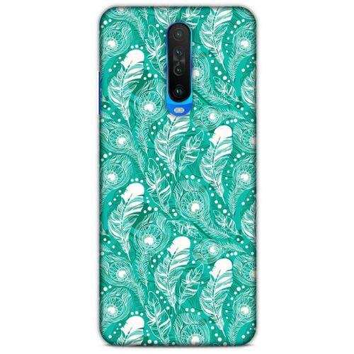 Xiaomi Redmi K30 5G Kılıf Desenli Özel Seri Tüyler (45) Liquid Air Kılıf