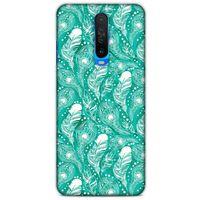 Xiaomi Redmi K30 5G Kılıf Desenli Özel Seri Tüyler (45) Liquid Air Kılıf