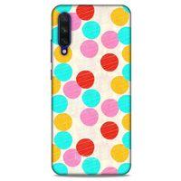 Xiaomi Mi A3 Kılıf Pastel Renkler (30) Silicone Case Turkuaz Pembe