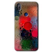 Vestel E5 Kılıf HD Desen Baskılı Arka Kapak - Wet Bubbles + Kırılmaz Cam