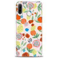 Huawei P30 Lite Kılıf HD Baskılı Kılıf - Ejder Meyvesi + Tam Ekran Koruyucu