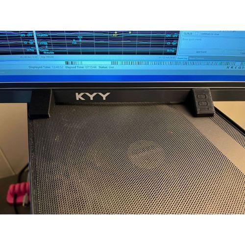 KYY Minimalist Taşınabilir Monitör Stand Ayağı 3D Baskı (Bu ürün Sadece Plastik parçadır - Almadan Önce Soru Sorabilirsiniz)