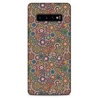 Ethnic Culture (68) Samsung Galaxy S10 Plus Kılıf Silikon Kapak Desenli