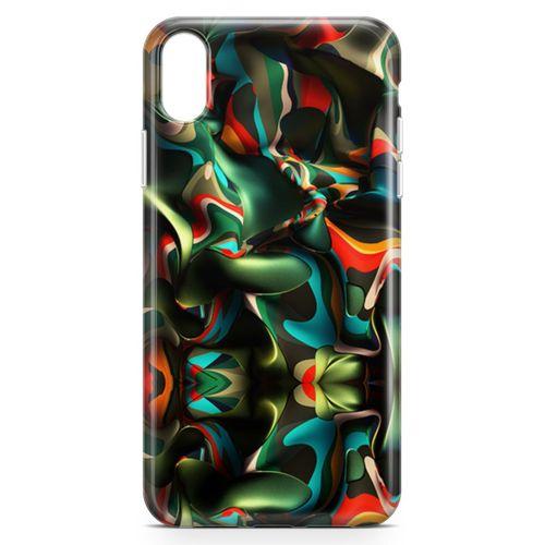 Apple iPhone XR Kılıf Renklerin Savaşı Arka Kapak Koruma Desenli Full Koruyucu