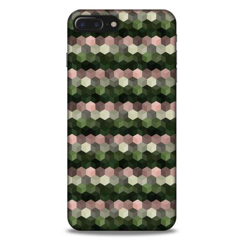 Kamuflaj 44 Apple iPhone 8 Plus Kılıf Silikon Kapak