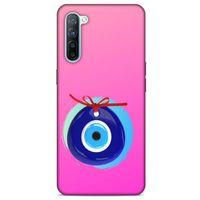 Nazarium (42) Desenli Silikon Kapak Oppo Reno 3 Kılıf