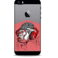 Zoologix (19) Apple iPhone SE Şeffaf Kılıf Silikon Desenli