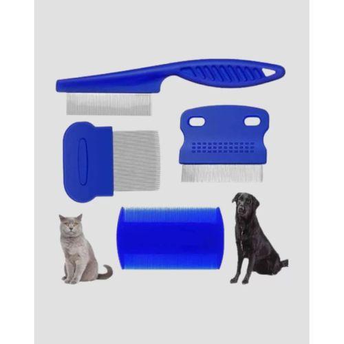 4’lü Kedi Köpek Tüy Temizleme Seti – Paslanmaz Çelik,ergonomik Ve Uzun Ömürlü