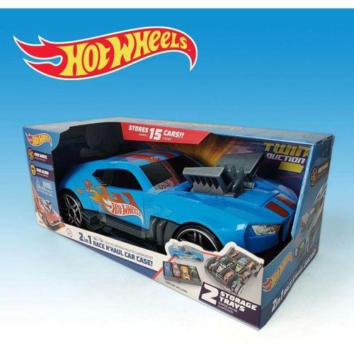 Hot Wheels Race N' Haul 2'si 1 arada saklama kutusu