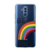 Huawei Mate 20 Lite Be Nice Premium Şeffaf Silikon Kılıf
